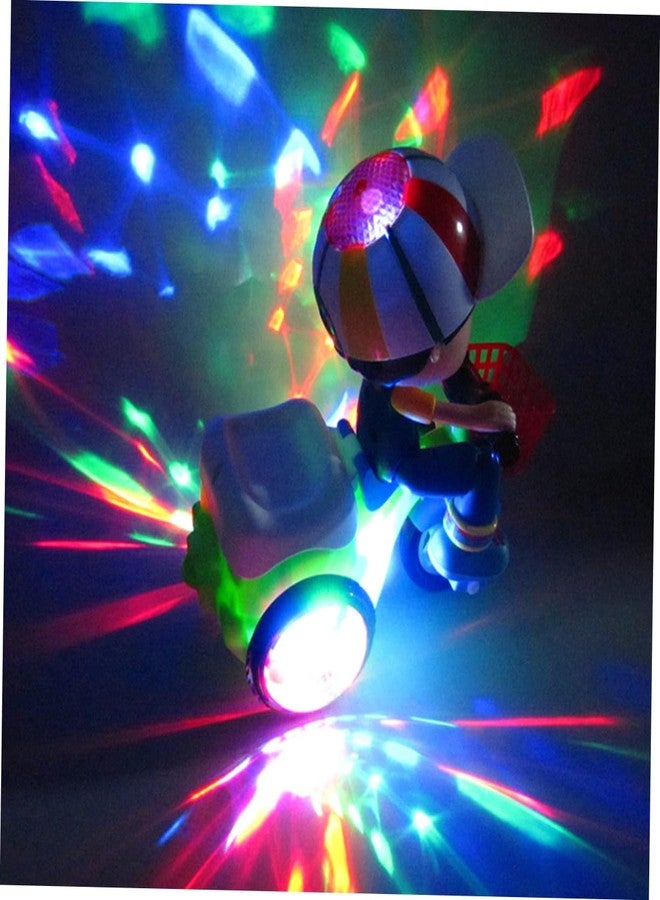 ياردوي دراجة ثلاثية العجلات متعددة الوظائف من ياردوي للأولاد والبنات، دراجة حركات بهلوانية إبداعية مزودة بأضواء LED للأولاد، لون عشوائي - Image 3